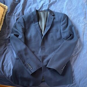 Elegant Midnight Blue Men's Blazer
